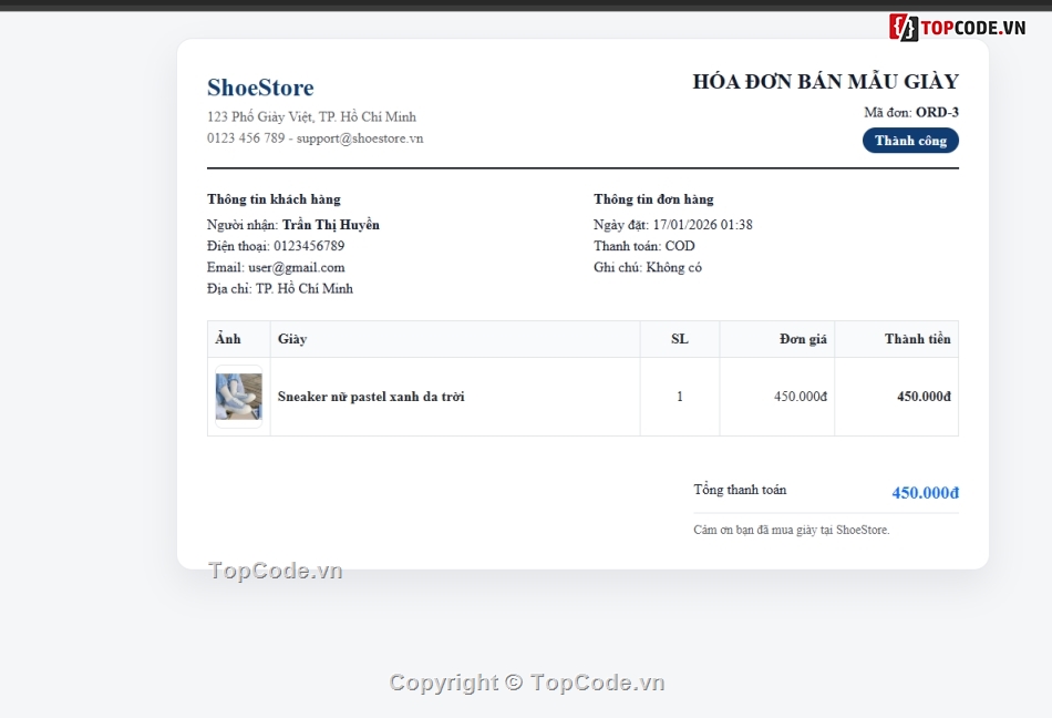 Web bán giày  MVC,bán hàng trực tuyến,giày